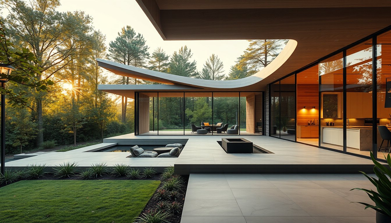 Modern luxury architecture
