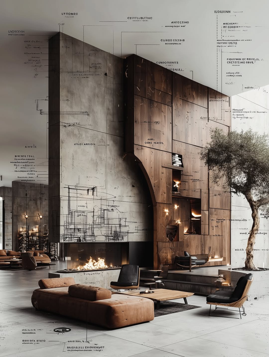 Luxury urban living space